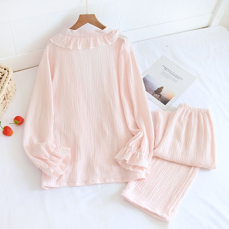 Amora (%100 Pamuk Müslin Pijama Takımı)