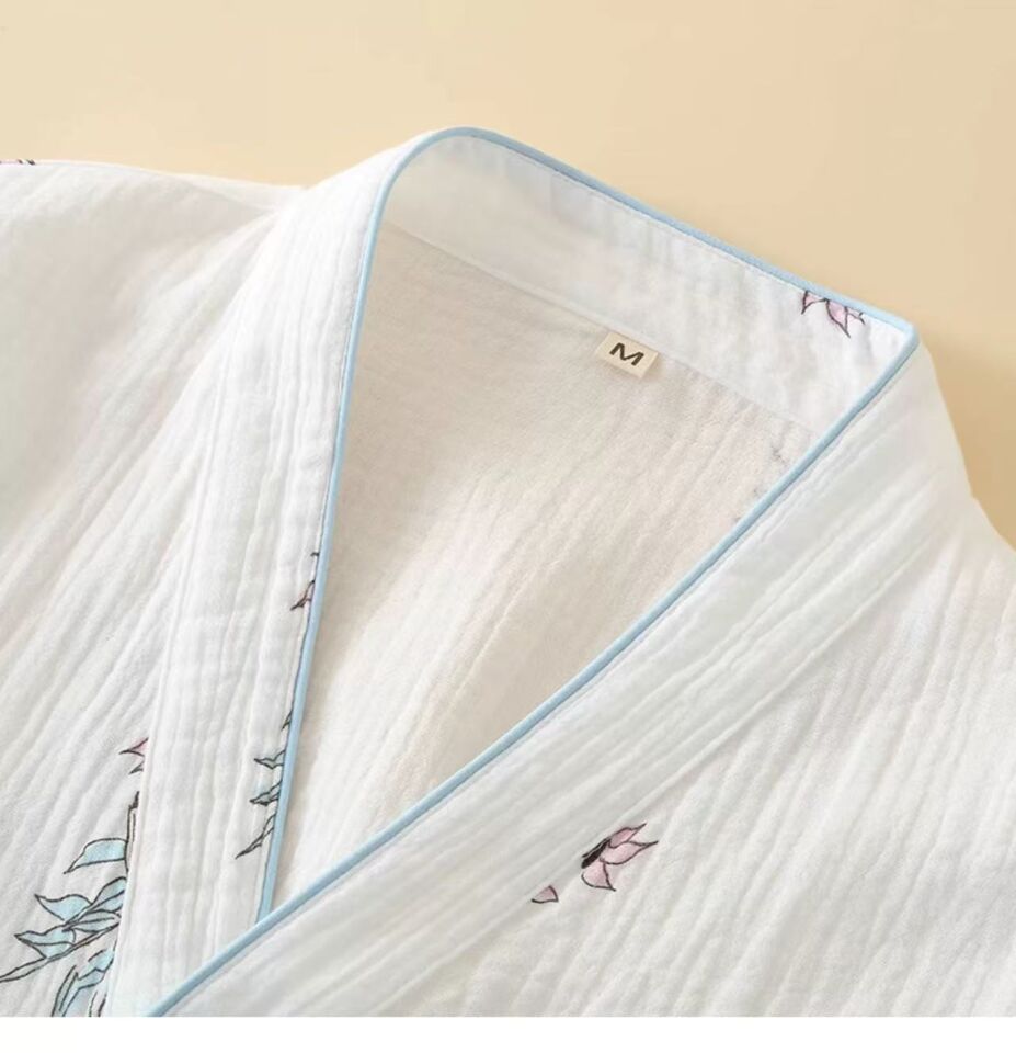 Soft Bloom  (%100 Pamuk Müslin Pijama Takımı)