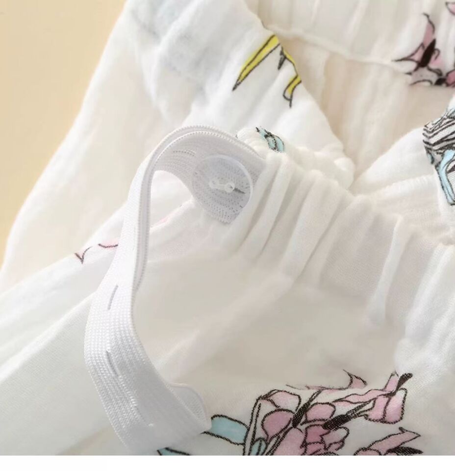 Soft Bloom  (%100 Pamuk Müslin Pijama Takımı)