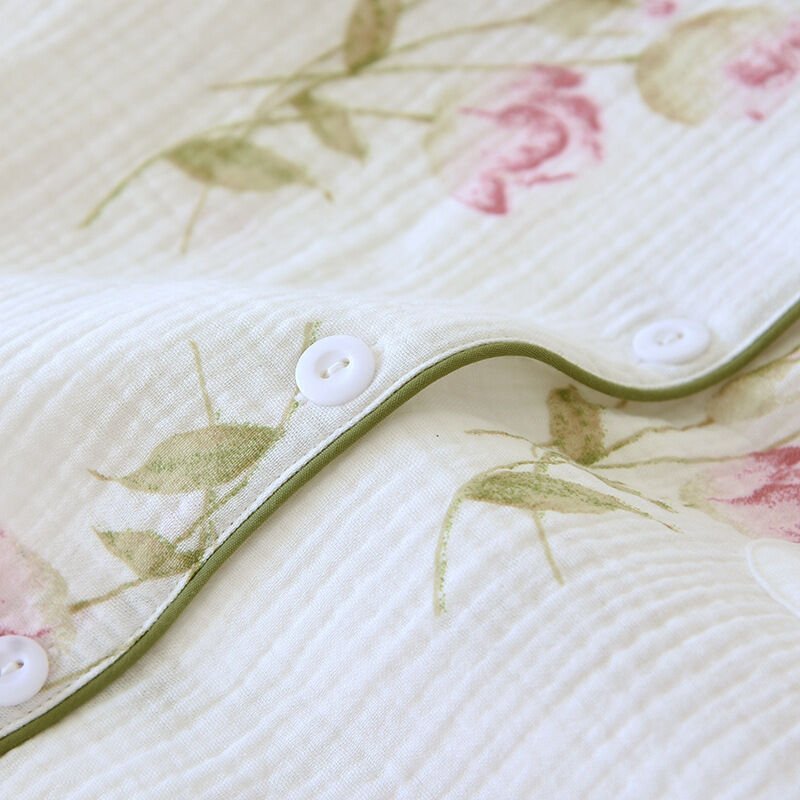 Rose Whisper  (%100 Pamuk Müslin Pijama Takımı)