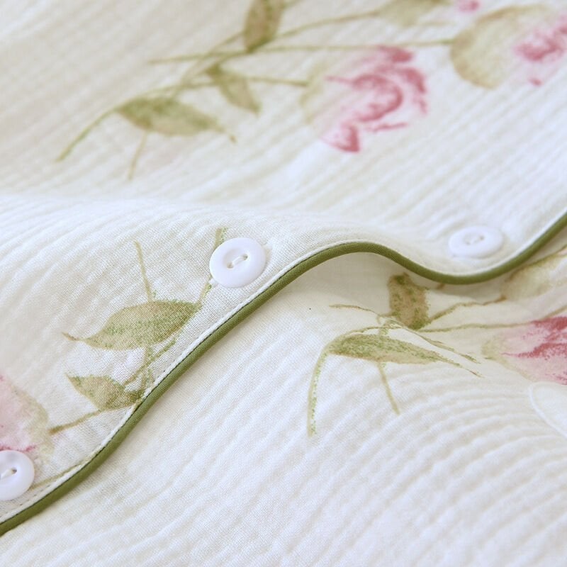 Rose Whisper  (%100 Pamuk Müslin Pijama Takımı)