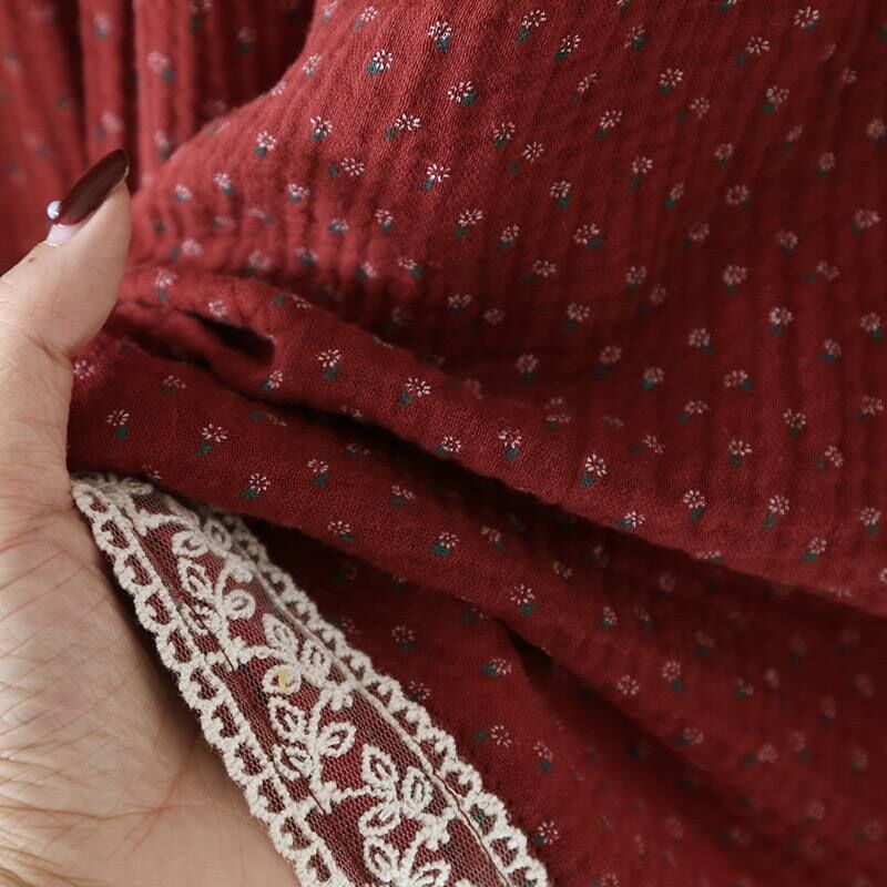 Ruby Lace (%100 Pamuk Müslin Pijama Takımı)