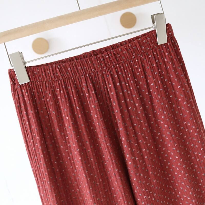 Ruby Lace (%100 Pamuk Müslin Pijama Takımı)