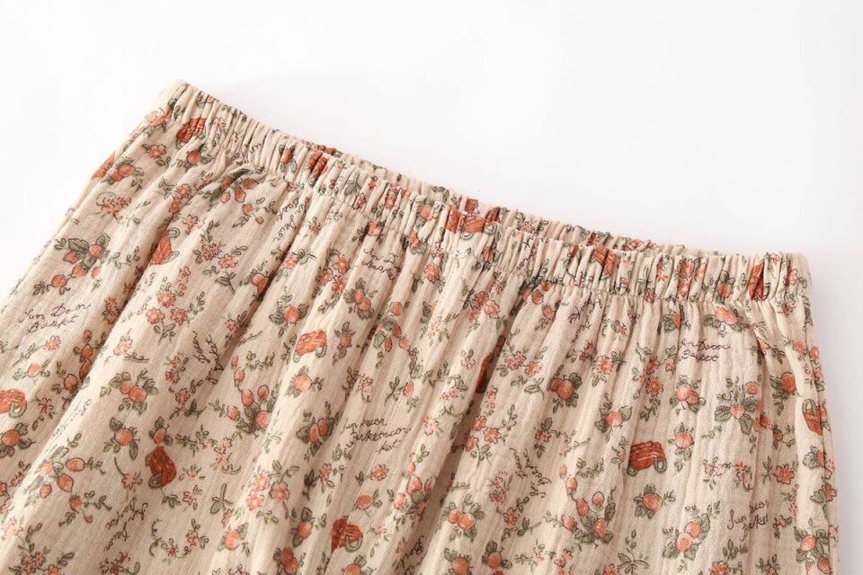 Belle Fleur (%100 Pamuk Müslin Pijama Takımı)